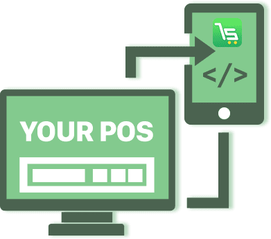 Mobile app integration with all pos systems
