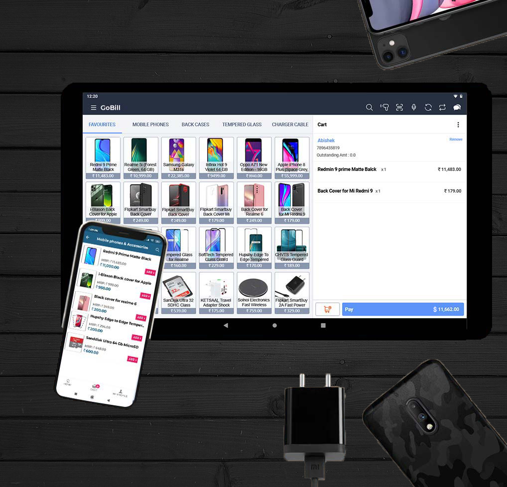 Mobile Shop Retail POS Software